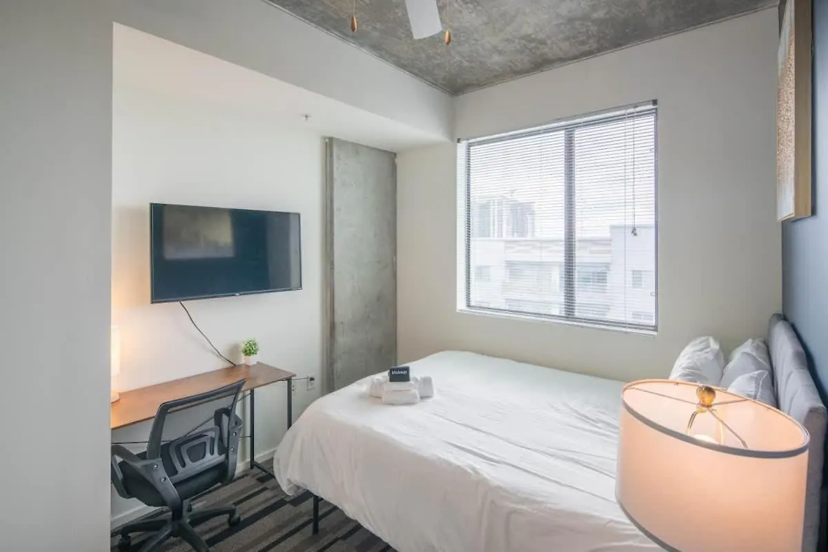 Apartament Desirable 2Bd - Central Dt, Gym, Pool, Parking Sleep8 Phoenix Stany Zjednoczone Ameryki